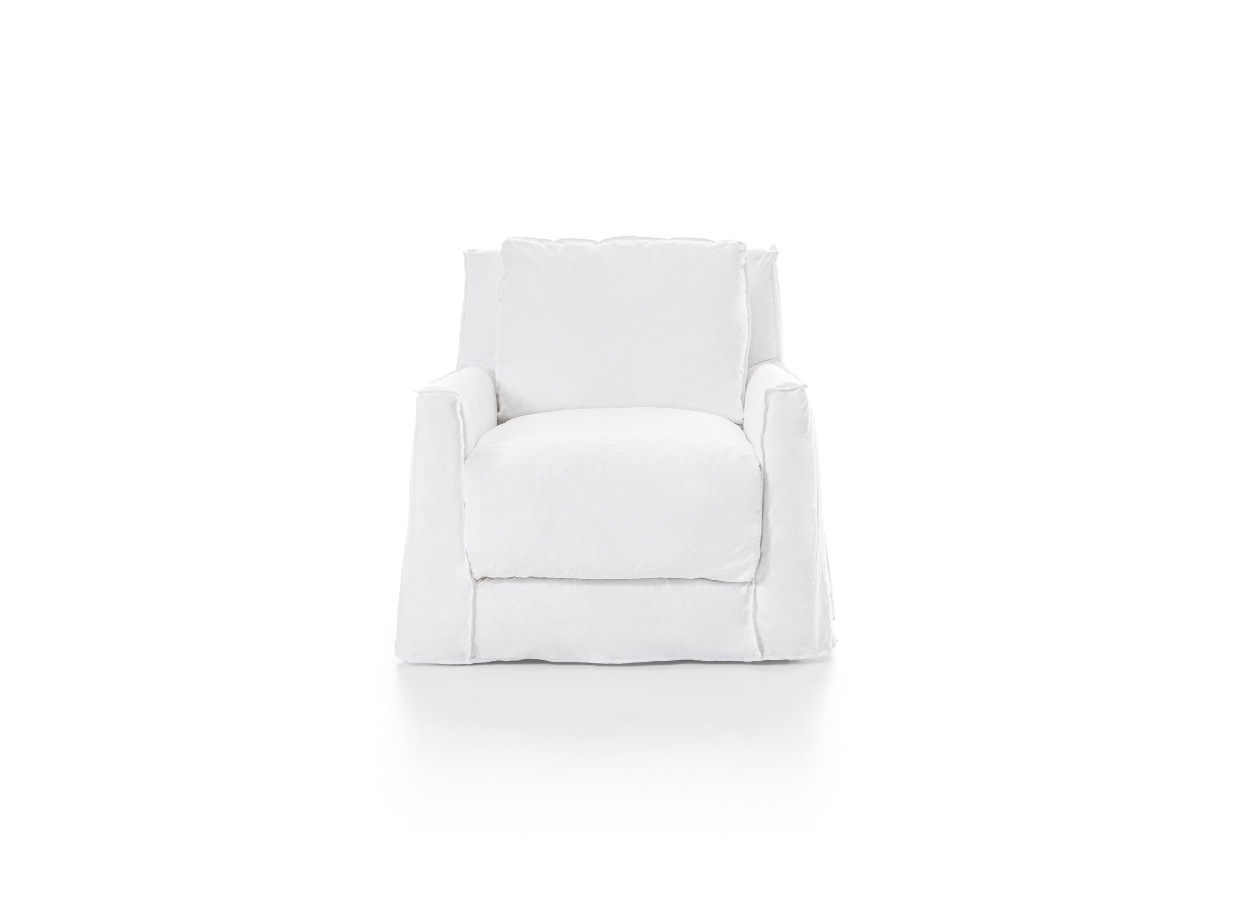 ▲ ジェルバゾーニ　ラウンジチェア　ホワイト LOUNGE CHAIR - GERVASONI TOKYO online